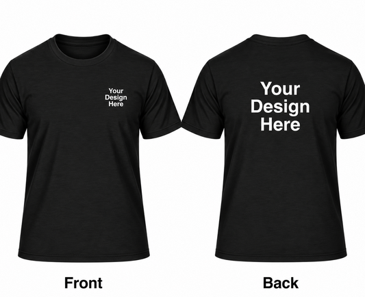 Custom Unisex Premium T-Shirt – Front & Back