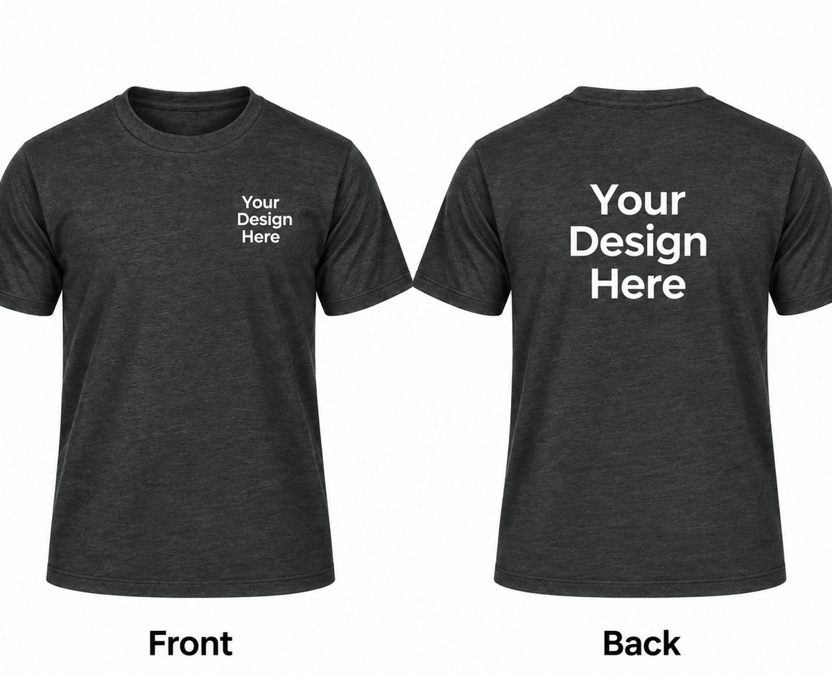 Custom Unisex Premium T-Shirt – Front & Back