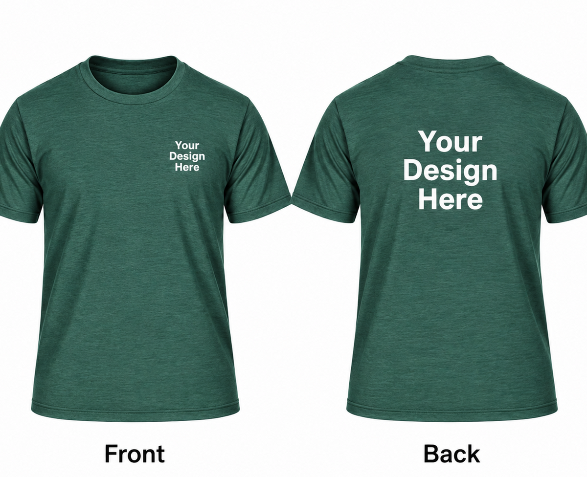Custom Unisex Premium T-Shirt – Front & Back