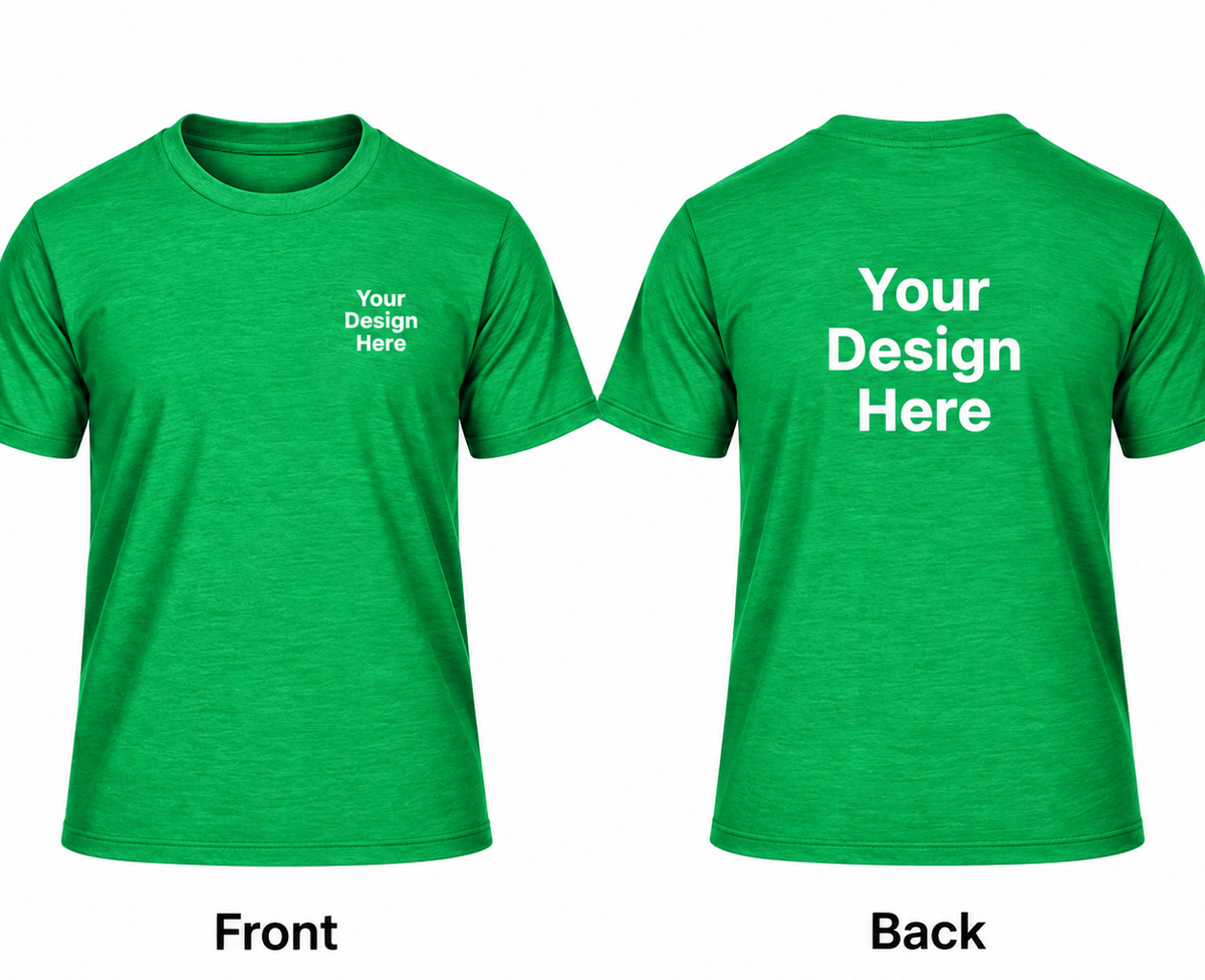 Custom Unisex Premium T-Shirt – Front & Back