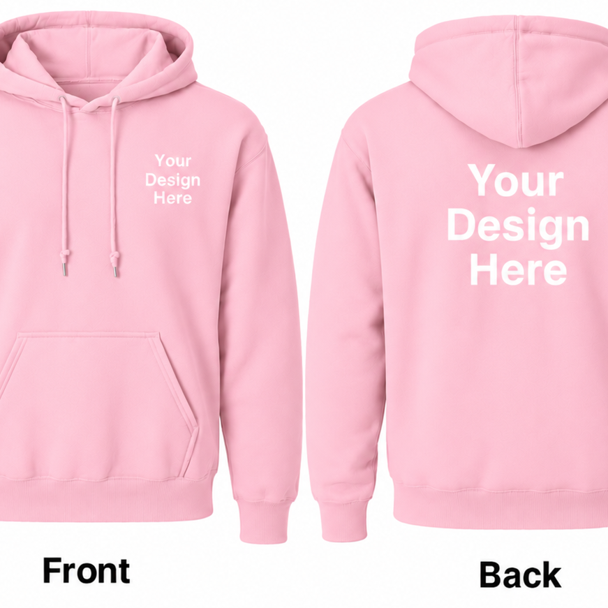 Custom Unisex Hoodie - Front & Back