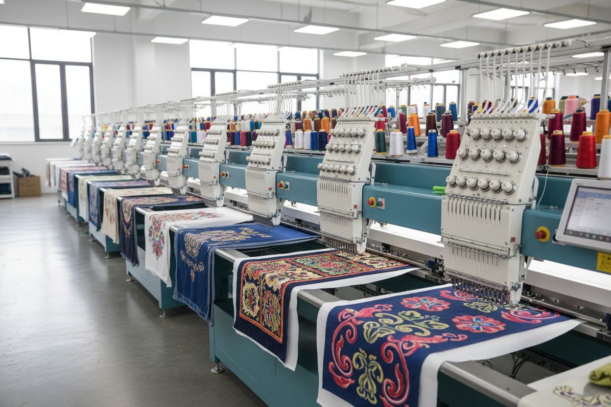 “Custom embroidered and DTF printed apparel including hoodies, sweatshirts, t-shirts, polos, and jackets – Sharp Stitch Chicago”