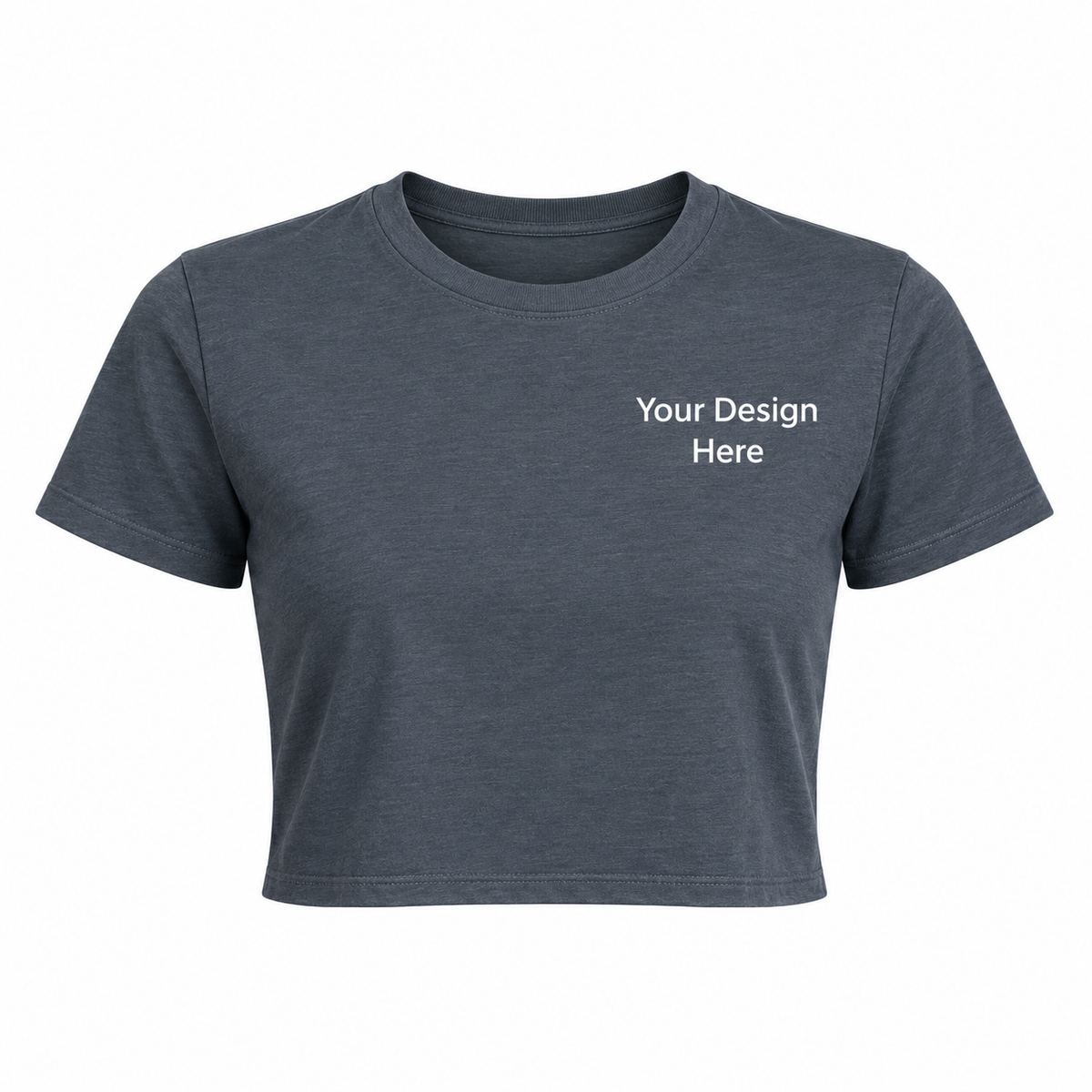 Women’s Crop Top | Custom Embroidery & DTF Printing
