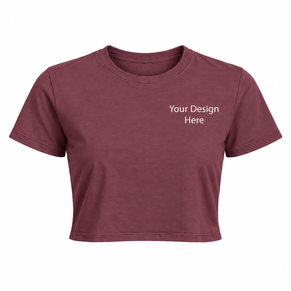 Women’s Crop Top | Custom Embroidery & DTF Printing
