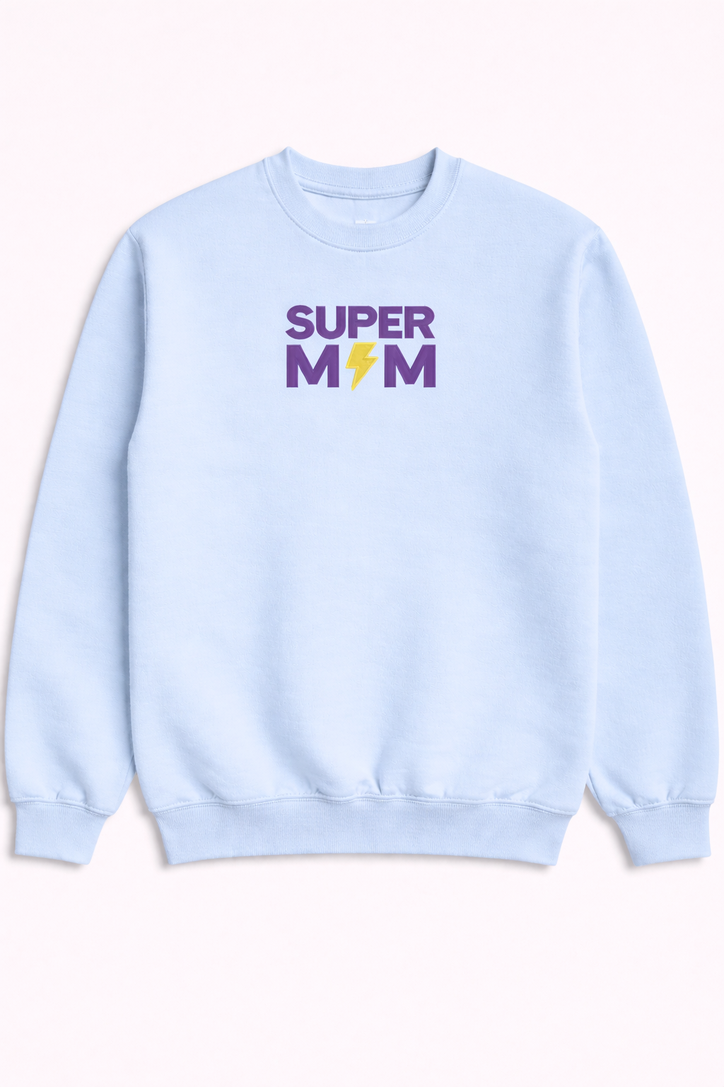 Super Mom Embroidered Sweatshirt Mother’s Day Gift