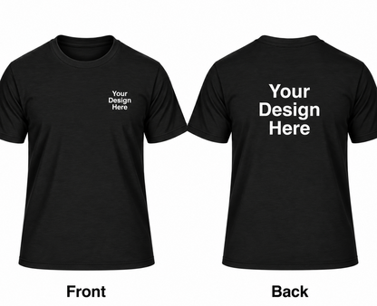 Custom Unisex Premium T-Shirt – Front & Back