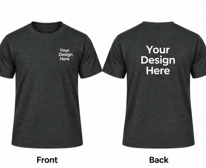 Custom Unisex Premium T-Shirt – Front & Back
