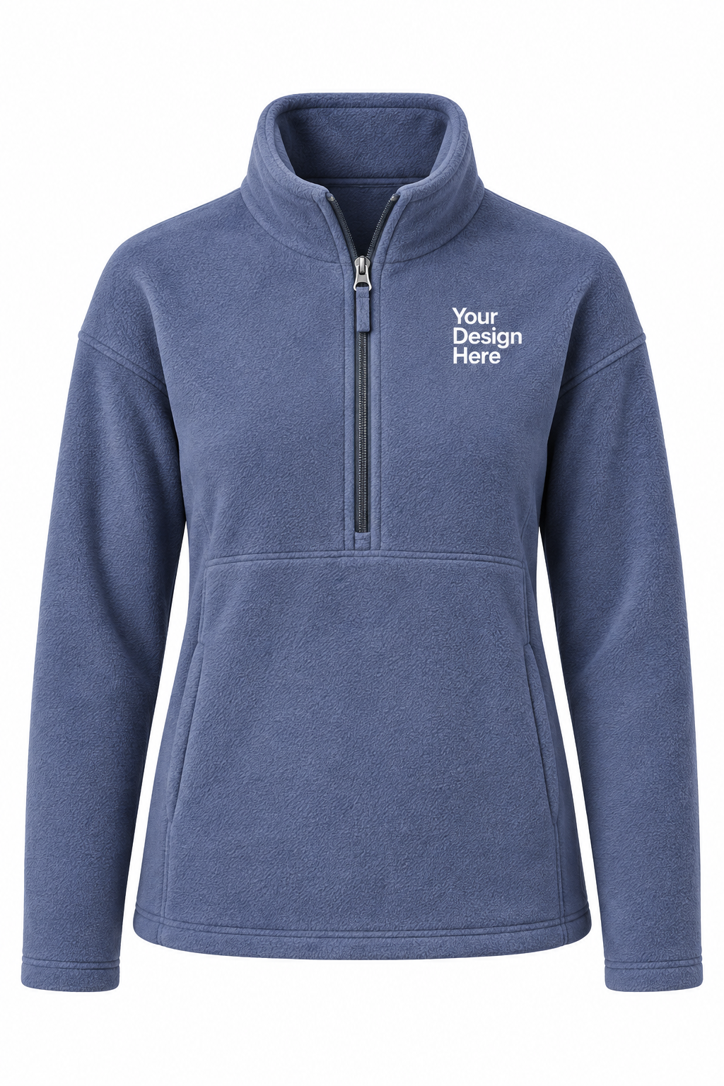 Custom Women’s Cozy Fleece Half-Zip