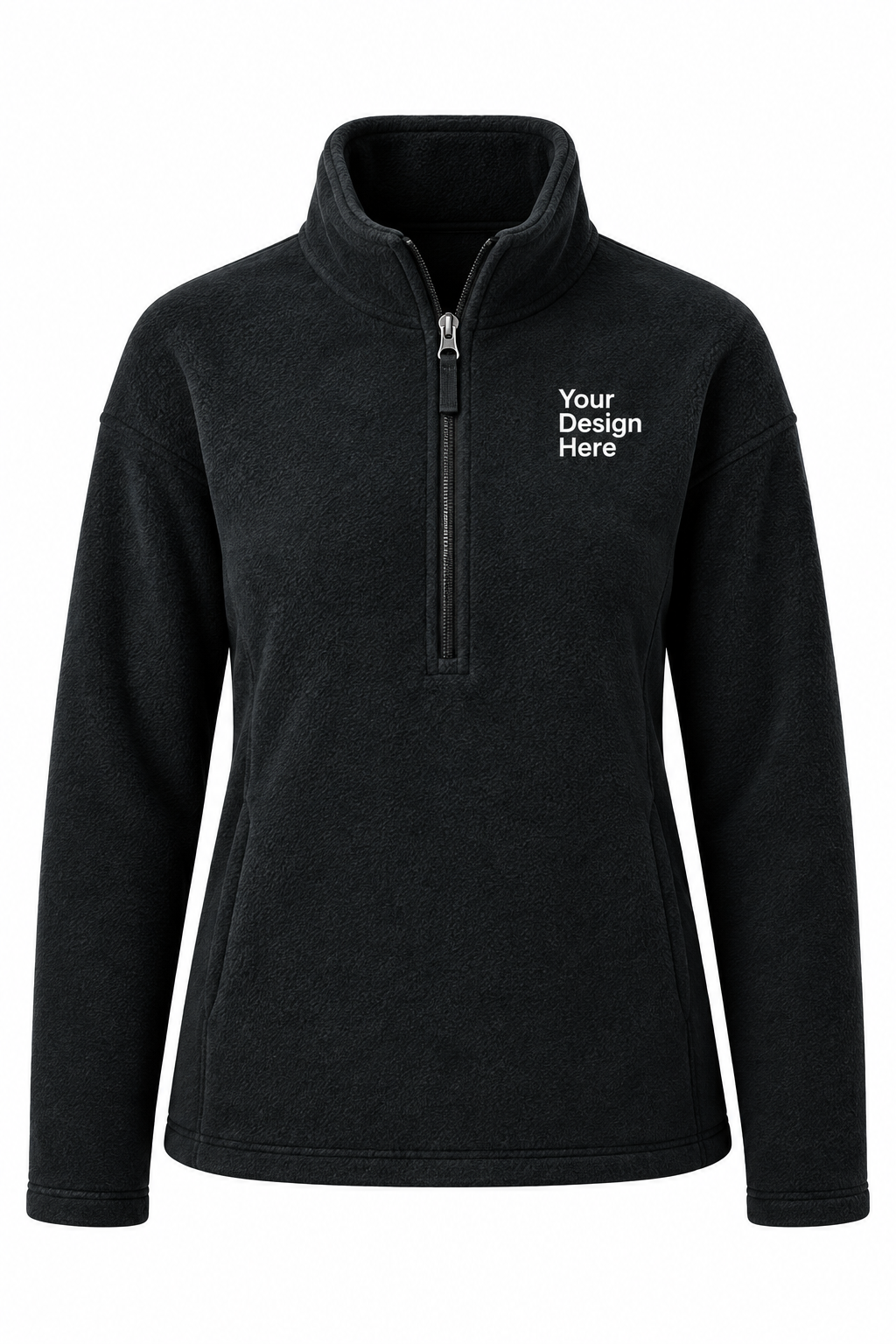 Custom Women’s Cozy Fleece Half-Zip