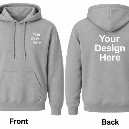 Custom Unisex Hoodie - Front & Back