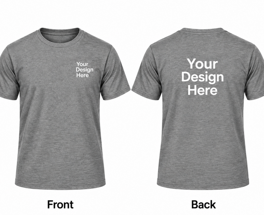 Custom Unisex Premium T-Shirt – Front & Back