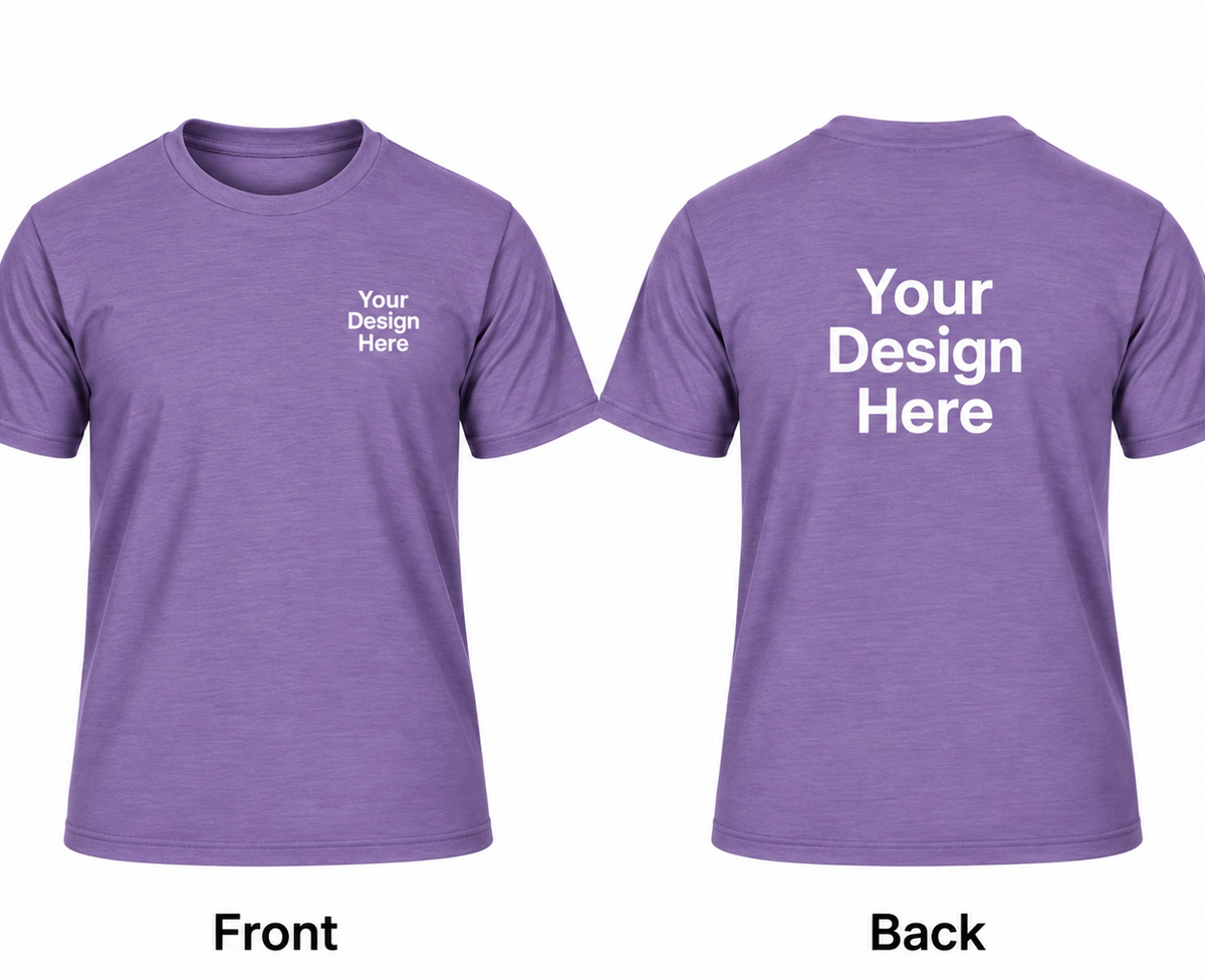Custom Unisex Premium T-Shirt – Front & Back