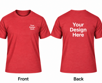 Custom Unisex Premium T-Shirt – Front & Back
