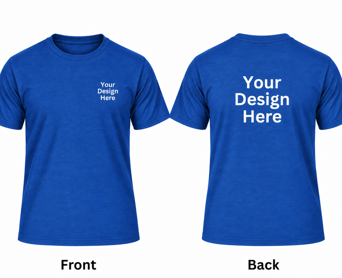 Custom Unisex Premium T-Shirt – Front & Back