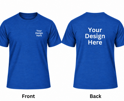 Custom Unisex Premium T-Shirt – Front & Back