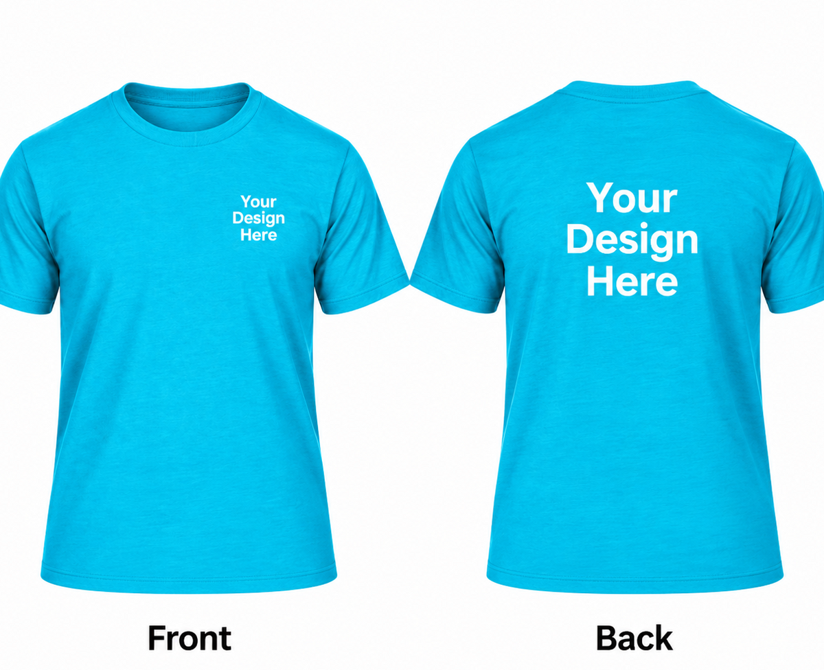 Custom Unisex Premium T-Shirt – Front & Back