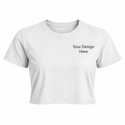 Women’s Crop Top | Custom Embroidery & DTF Printing