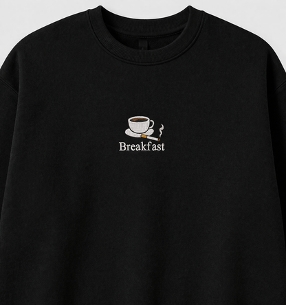 Breakfast Coffee Embroidery