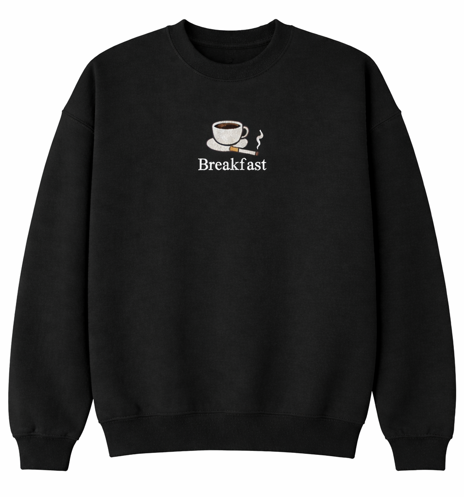 Breakfast Coffee Embroidery