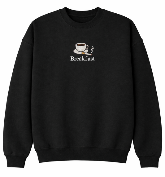 Breakfast Coffee Embroidery