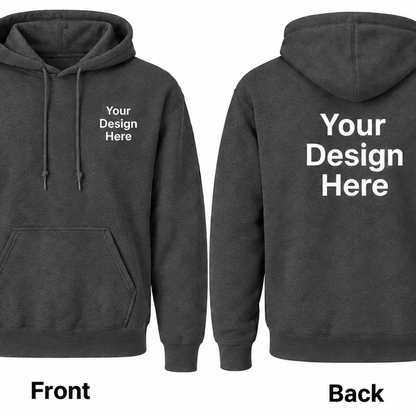 Custom Unisex Hoodie - Front & Back