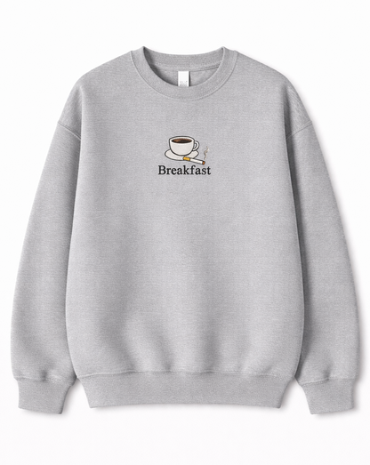 Breakfast Coffee Embroidery