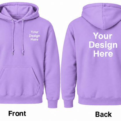 Custom Unisex Hoodie - Front & Back