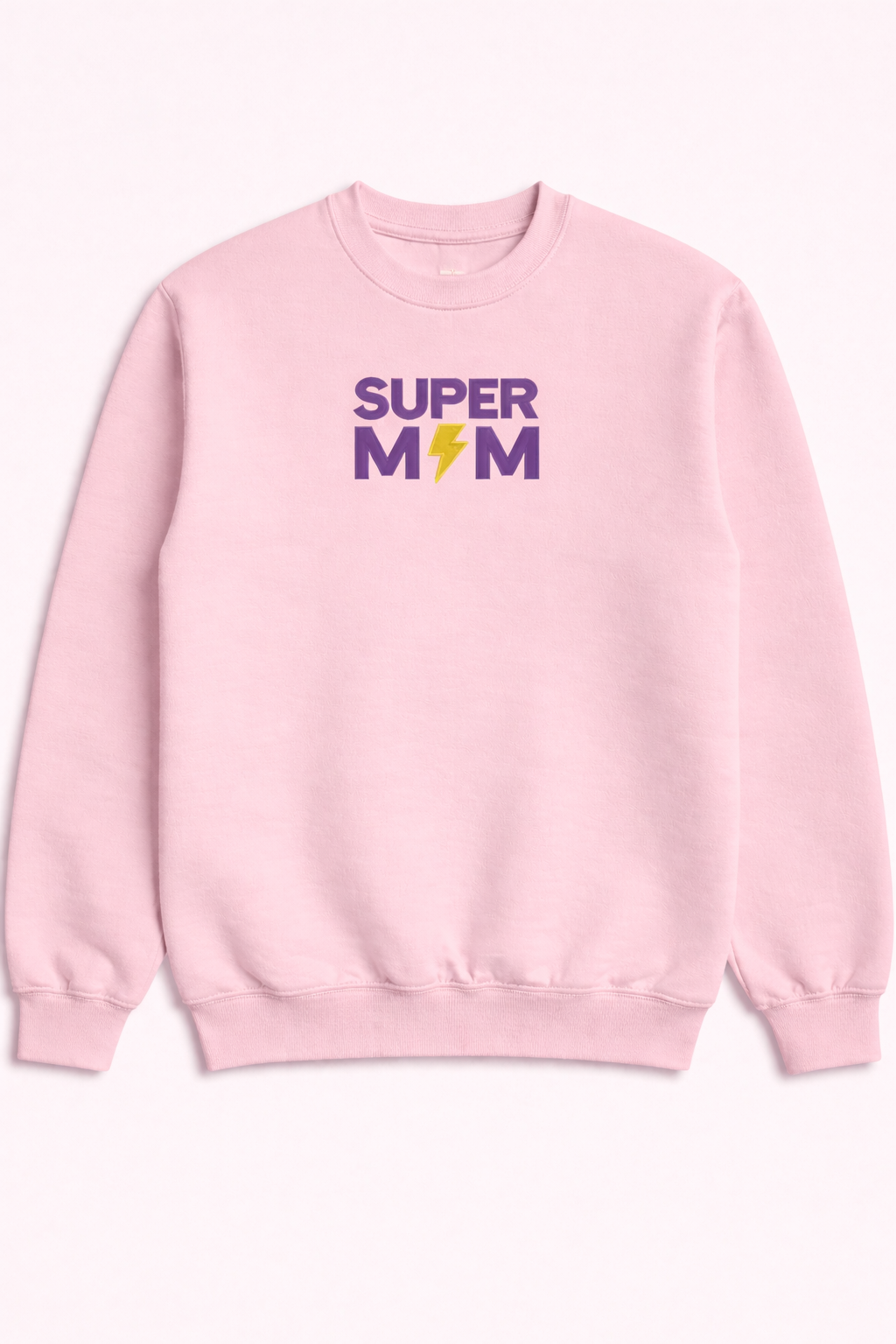 Super Mom Embroidered Sweatshirt Mother’s Day Gift