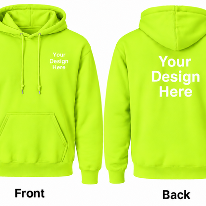 Custom Unisex Hoodie - Front & Back