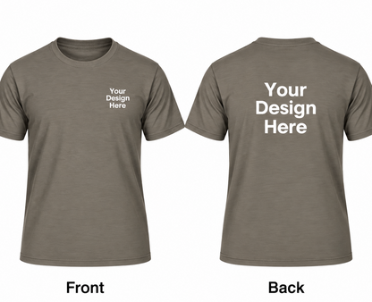 Custom Unisex Premium T-Shirt – Front & Back
