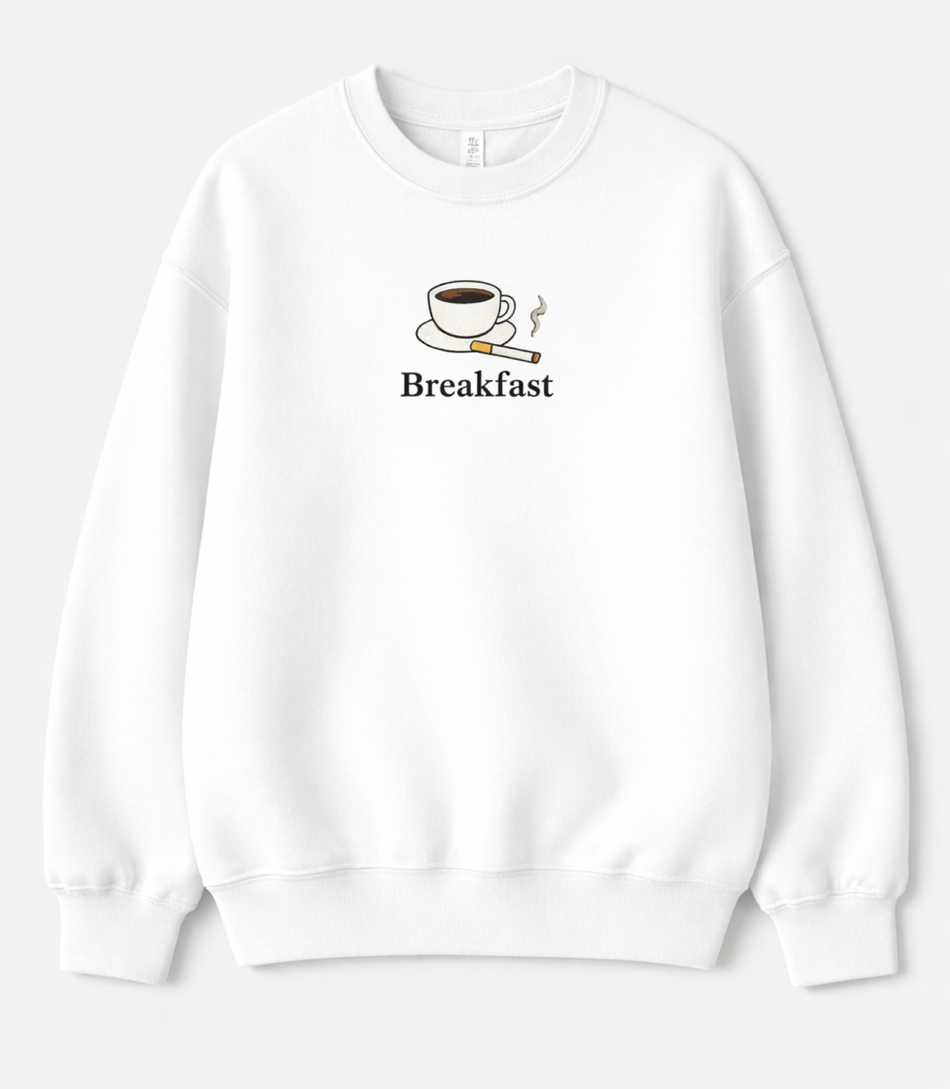Breakfast Coffee Embroidery