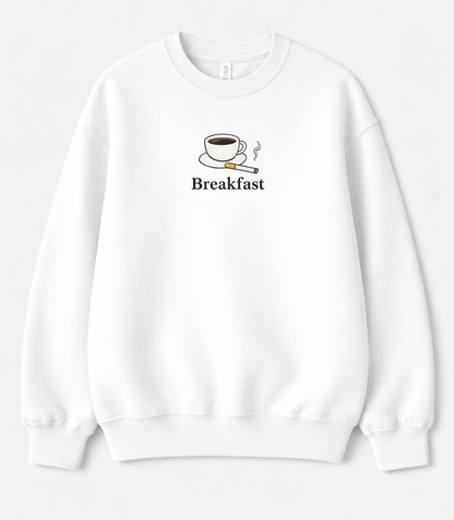 Breakfast Coffee Embroidery